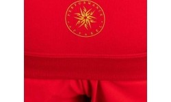 Rashguard z krótkim rękawem Venum x WOW FC – Fury Red/Gold