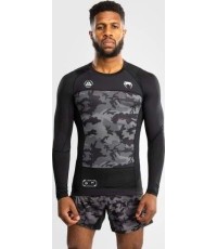 Koszulka rashguard z długim rękawem Venum x Polaris, czarno-szara
