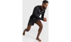 Koszulka rashguard z długim rękawem Venum x Polaris, czarno-szara
