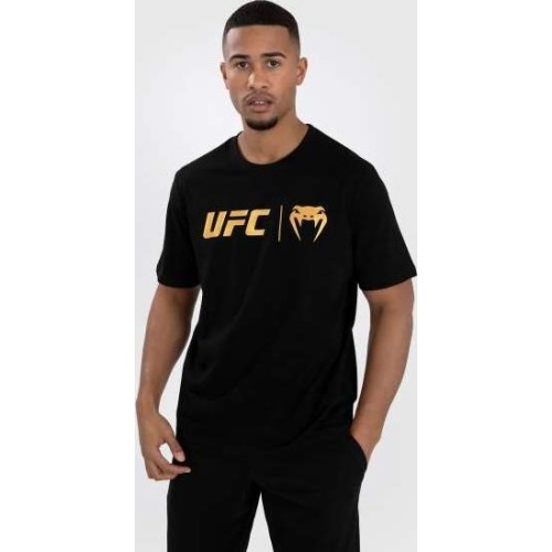 Koszulka UFC Venum Classic - czarno-złota