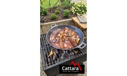 Patelnia WOK żeliwna 31 cm
