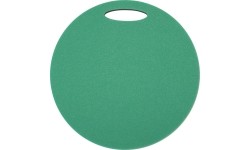Okrągła podkładka do siedzenia Yate, 2-warstwowa, 35 cm, zielona/czarna