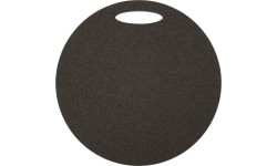 Okrągła podkładka do siedzenia Yate, 2-warstwowa, 35 cm, zielona/czarna