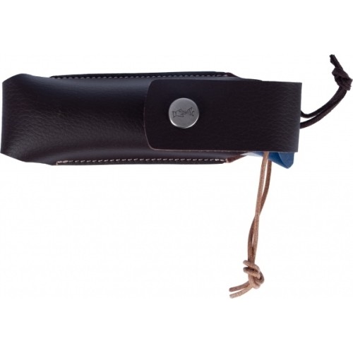 Opinel Colorama 08 Inox Grab blue nóż z paskiem, z pochewką