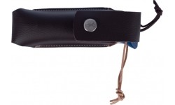 Opinel Colorama 08 Inox Grab blue nóż z paskiem, z pochewką