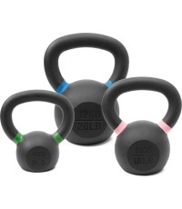 Kettlebell żeliwny Pivot Fitness Premium Combi, 24 kg