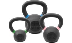 Kettlebell żeliwny Pivot Fitness Premium Combi, 24 kg