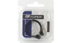Zacisk sztycy FORCE 34,9mm (aluminiowy, czarny)