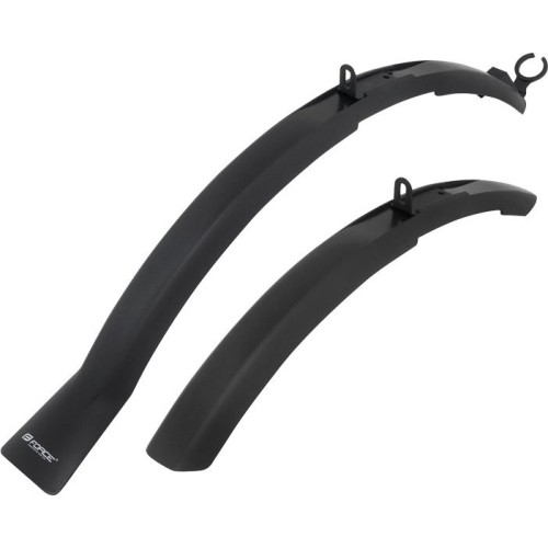 Zestaw błotników FORCE 24-28" (plastikowe, czarne)