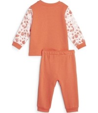 Dres dziecięcy Puma Ess Mix Mtch Infants biało-pomarańczowy 676368 60