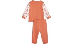 Dres dziecięcy Puma Ess Mix Mtch Infants biało-pomarańczowy 676368 60