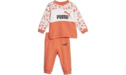 Dres dziecięcy Puma Ess Mix Mtch Infants biało-pomarańczowy 676368 60