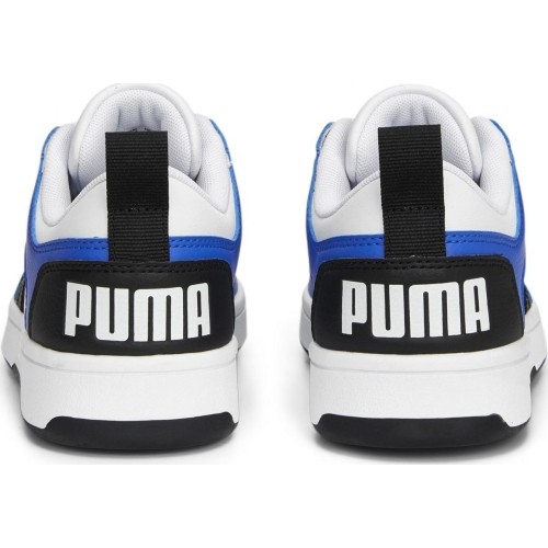 Puma buty młodzieżowe Rebound Layup Lo SL Jr White Blue 370490 19