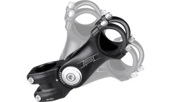 Regulowany wspornik kierownicy roweru FORCE S6.4 31,8/105mm (czarny)