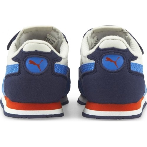 Puma Cabana Racer SL V Inf buty dziecięce Nimbus White Blue Red 351980 93