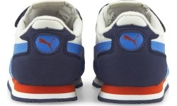 Puma Cabana Racer SL V Inf buty dziecięce Nimbus White Blue Red 351980 93