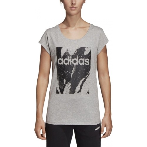 Bluzka Adidas W E AOP Tee, szara DU0636