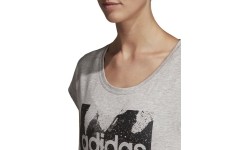 Bluzka Adidas W E AOP Tee, szara DU0636