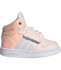 Buty dziewczęce Adidas Hoops Mid 2.0 I różowe FW4924
