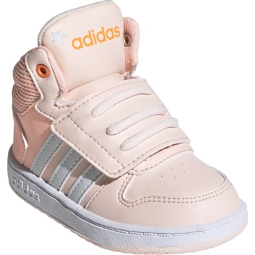 Buty dziewczęce Adidas Hoops Mid 2.0 I różowe FW4924