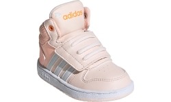 Buty dziewczęce Adidas Hoops Mid 2.0 I różowe FW4924