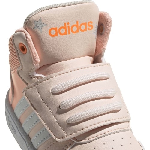Buty dziewczęce Adidas Hoops Mid 2.0 I różowe FW4924