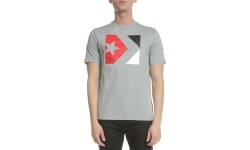 Koszulka Converse Star Chevron Tri Color Tee Grey 10005884 035