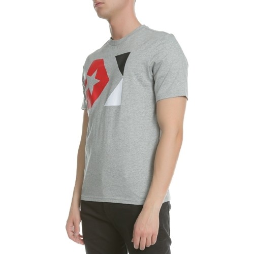 Koszulka Converse Star Chevron Tri Color Tee Grey 10005884 035