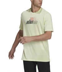 Koszulka męska Adidas Keep G Tee zielona HA4067