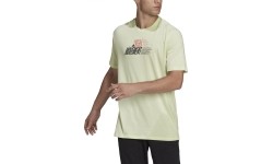 Koszulka męska Adidas Keep G Tee zielona HA4067