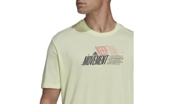 Koszulka męska Adidas Keep G Tee zielona HA4067
