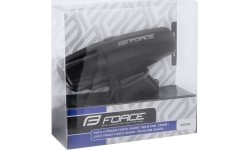 Lampka przednia FORCE Shark 700 USB (czarna)