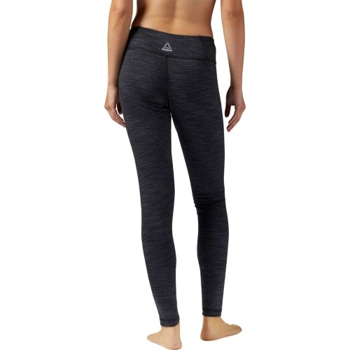 Legginsy damskie Reebok El Marble czarne BP8911