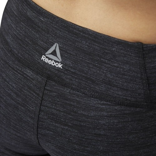 Legginsy damskie Reebok El Marble czarne BP8911