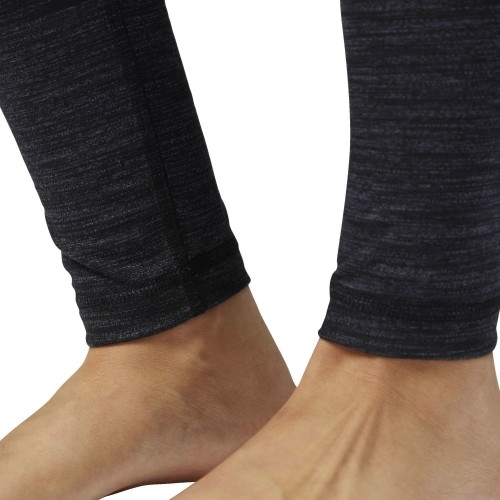 Legginsy damskie Reebok El Marble czarne BP8911