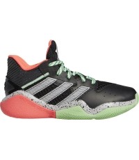 Adidas buty młodzieżowe Harden Stepback J Black Pink Green FW8545