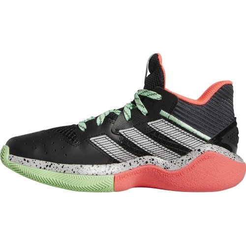 Adidas buty młodzieżowe Harden Stepback J Black Pink Green FW8545