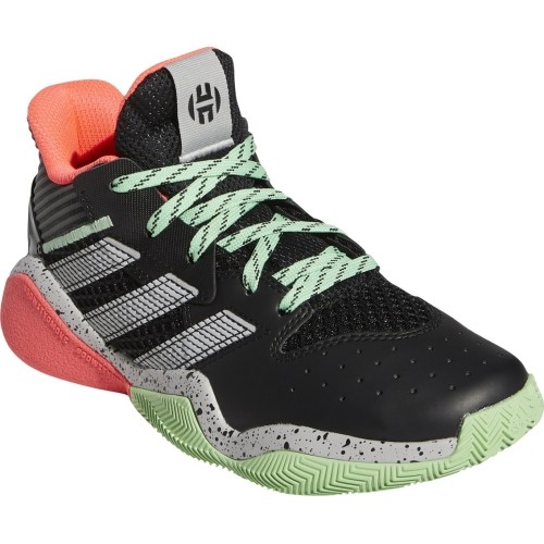 Adidas buty młodzieżowe Harden Stepback J Black Pink Green FW8545