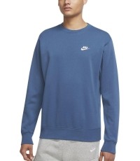 Bluza męska Nike NSW Club Crew FT, niebieska BV2666 407