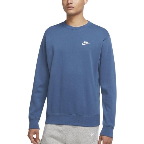 Bluza męska Nike NSW Club Crew FT, niebieska BV2666 407