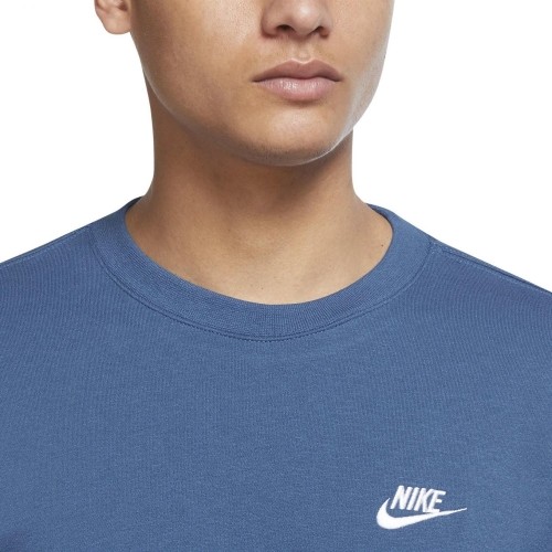 Bluza męska Nike NSW Club Crew FT, niebieska BV2666 407