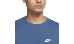 Bluza męska Nike NSW Club Crew FT, niebieska BV2666 407