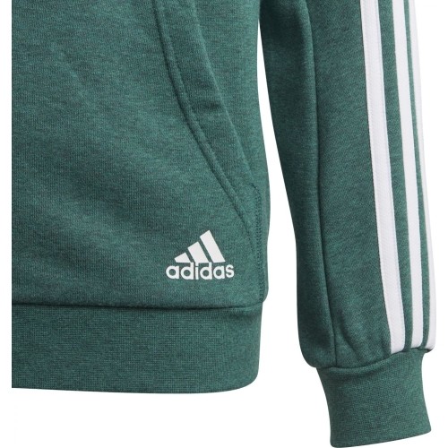Bluza dziecięca Adidas YB 3S FZ Hoodie Green DJ1745