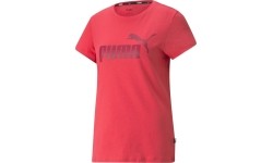 Koszulka damska Puma Ess Logo Tee Coral 586775 35