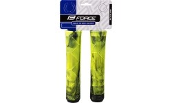 Chwyty kierownicy Force BMX 145 mm (czarne/fluorescencyjne)