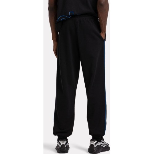 Męskie spodnie sportowe Reebok Identity Vintage Sport, czarne, 100071165
