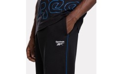 Męskie spodnie sportowe Reebok Identity Vintage Sport, czarne, 100071165