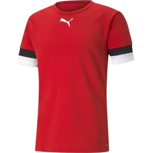 Koszulka piłkarska męska Puma TeamRise Jersey czerwona 704932 01