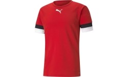Koszulka piłkarska męska Puma TeamRise Jersey czerwona 704932 01