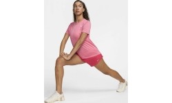 Koszulka damska Nike W Nk Df Rlgd Ss Tee Pink DX0687 629